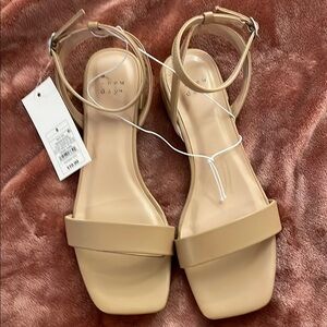 A New Day strappy Delores Sandals NWT